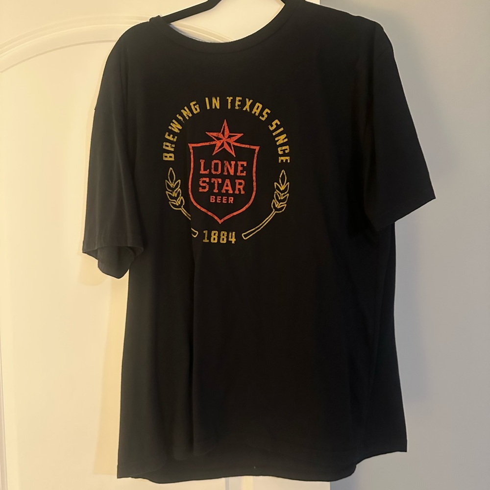 Lone Star Beer Black T-Shirt